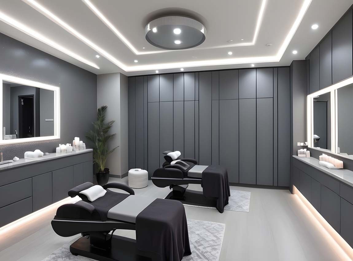 spa and wellness centers - interior design