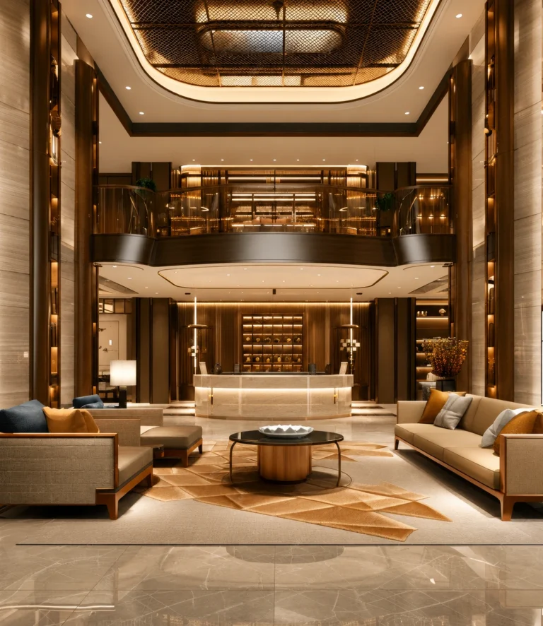 Luxury Hotel Interior Design, categories in Hospitality Interior Design Dubai