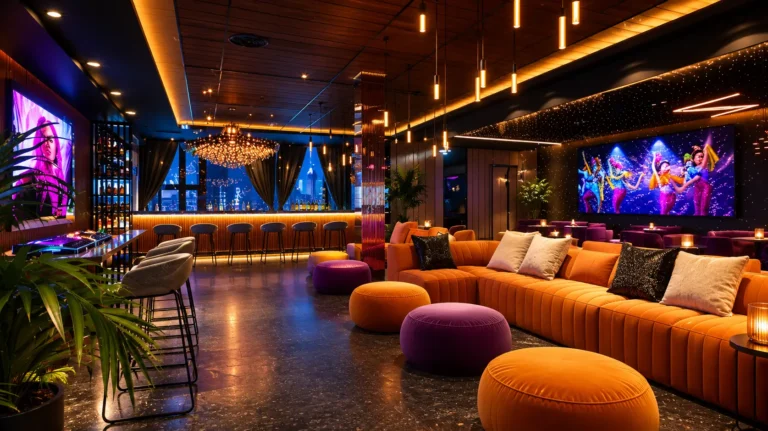 Lounge & Entertainment Spaces